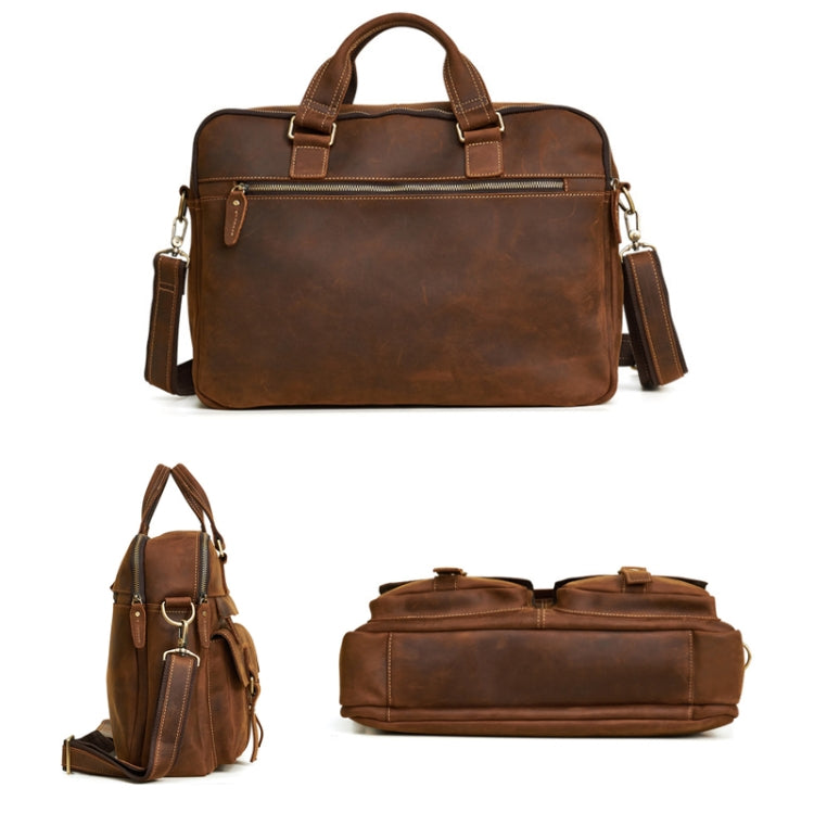 6360 Men Business Briefcase 17 Inch Laptop Computer Messenger Bag