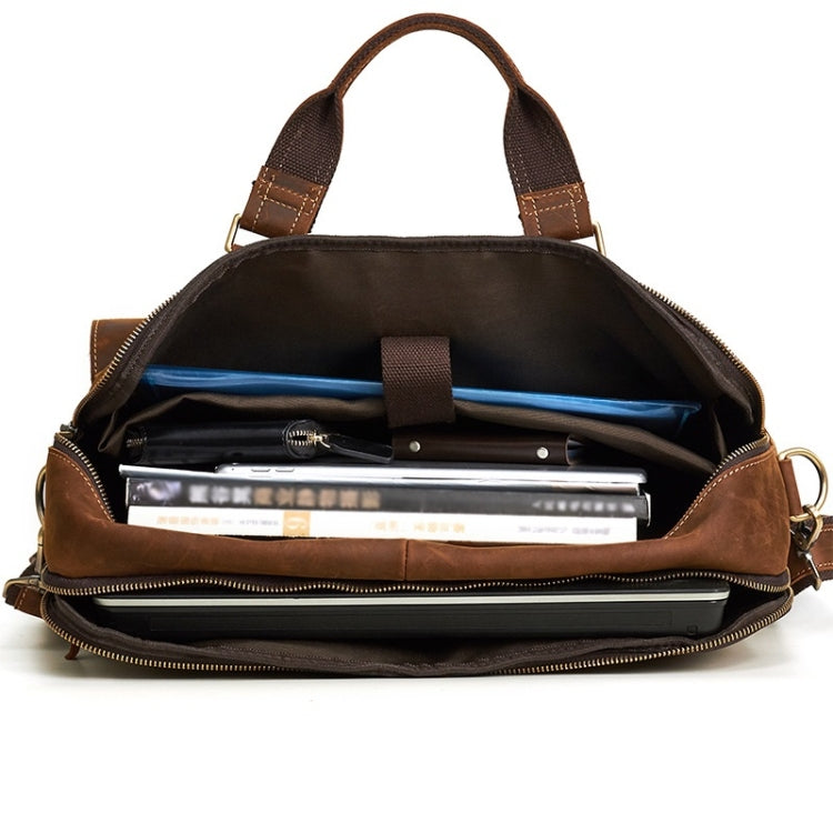 6360 Men Business Briefcase 17 Inch Laptop Computer Messenger Bag