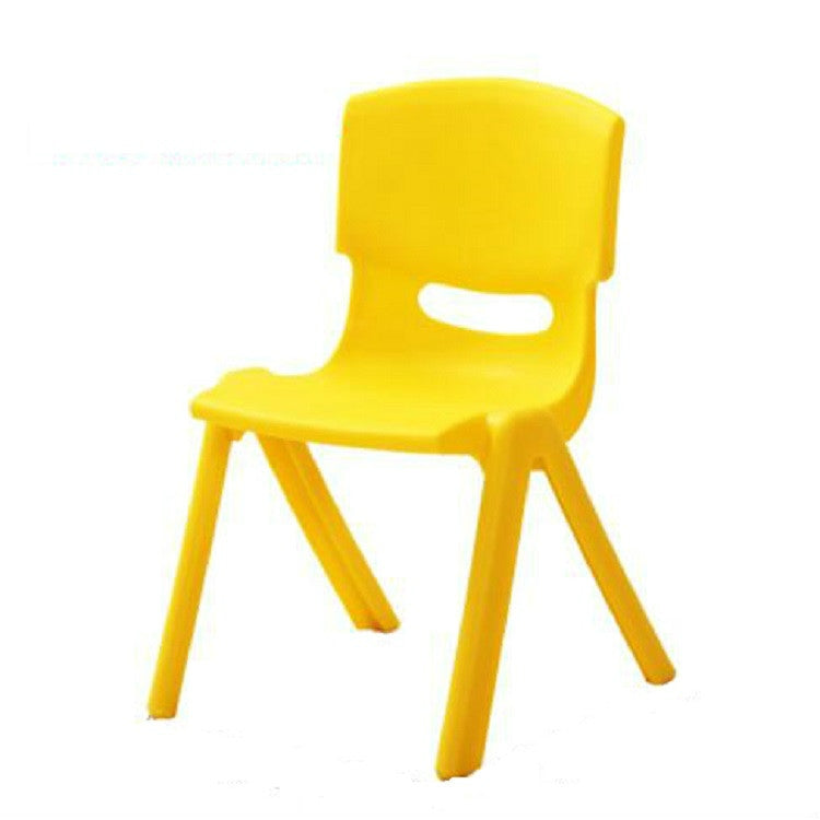 24cm Seat Height Safety Thicken Kindergarten Child Chair Small Stool Backrest Chair