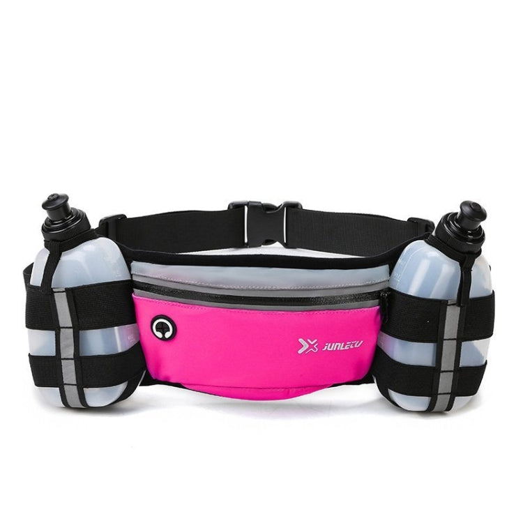 JUNLETU 1075  Outdoor Sports Waist Bag Multifunctional Fitness Running Phone Bag with Dual Water Bottle Pockets