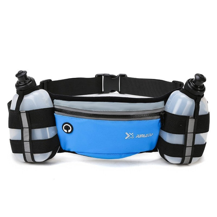 JUNLETU 1075  Outdoor Sports Waist Bag Multifunctional Fitness Running Phone Bag with Dual Water Bottle Pockets