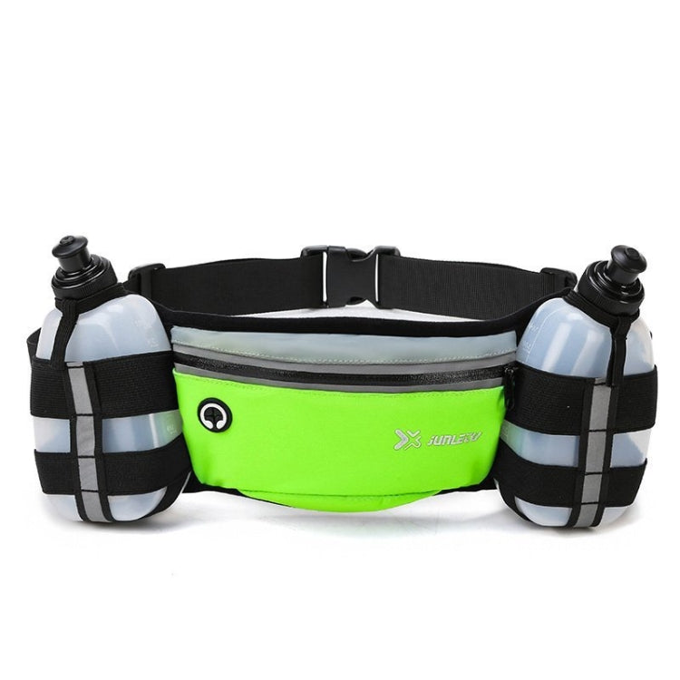 JUNLETU 1075  Outdoor Sports Waist Bag Multifunctional Fitness Running Phone Bag with Dual Water Bottle Pockets