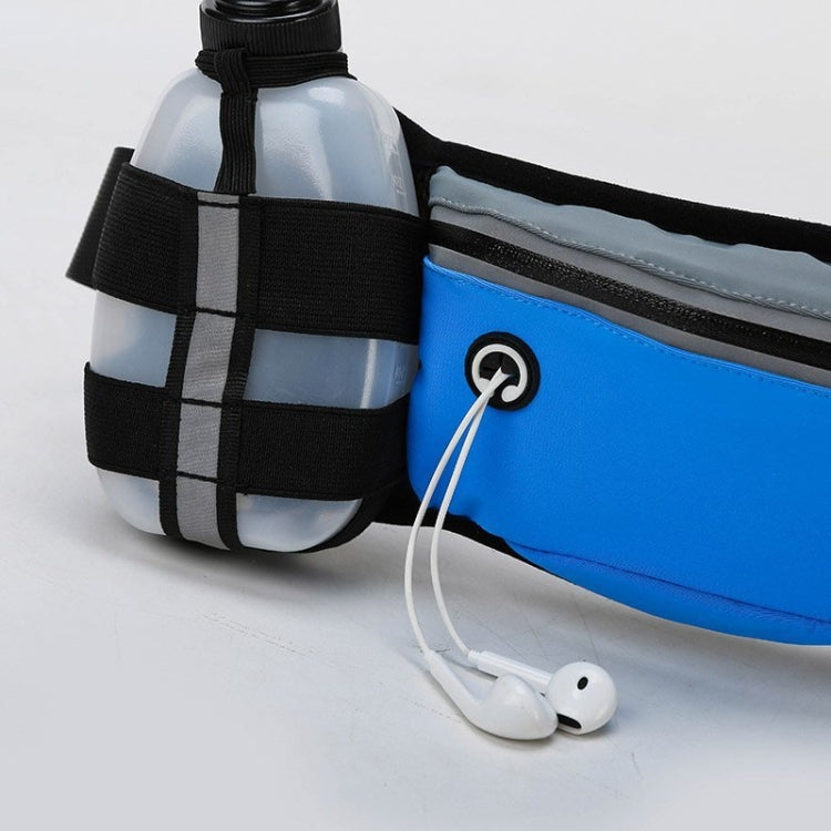 JUNLETU 1075  Outdoor Sports Waist Bag Multifunctional Fitness Running Phone Bag with Dual Water Bottle Pockets