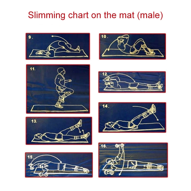 Foldable Fitness Exercise Gymnastics Mat School Gym Sit-Up Sponge Mat, Specification: 180x60x1.5cm
