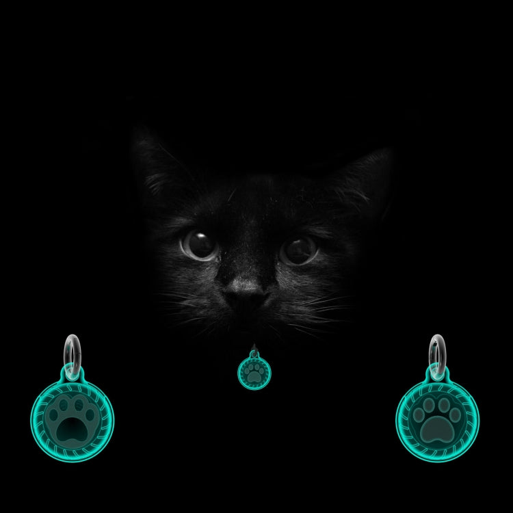 5 PCS Luminous Protective Cover Silicone Case with Keychain Hook for AirTag Tracker