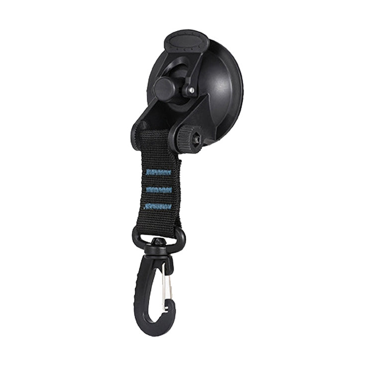 3 PCS Car Tent Suction Cup Home Users Outside Travel Portable Suction Cup Hook Round Carabiner