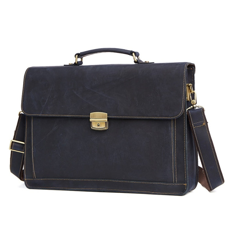 Men Business Briefcase 15.6-Inch Multi-Function Computer Handbag