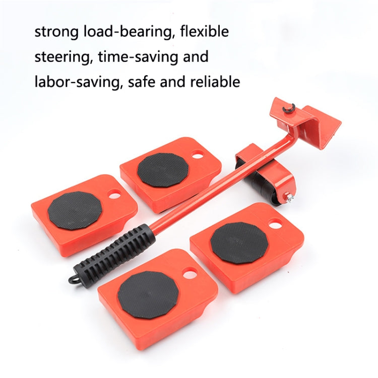 CY-0102 5 in 1 Household Moving Bed Heavy Object Moving Pulley Furniture Shifter Multifunctional Carrier, Model: Tank (100KG)