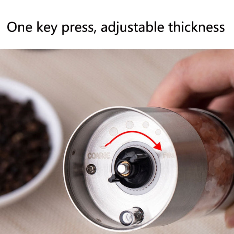 Stainless Steel Electric Pepper Grinder Set(2 PCS / Set)