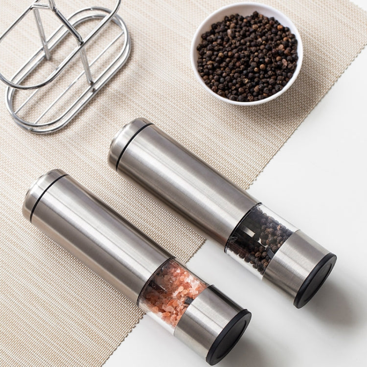 Stainless Steel Electric Pepper Grinder Set(2 PCS / Set)