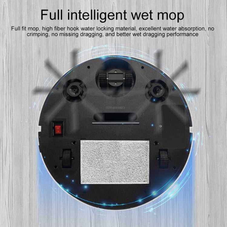 Intelligent Sweeping Suction And Mopping Integrated Automatic Sweeping Robot ES300 (Silver APP)