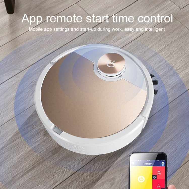 Intelligent Sweeping Suction And Mopping Integrated Automatic Sweeping Robot ES300 (Silver APP)