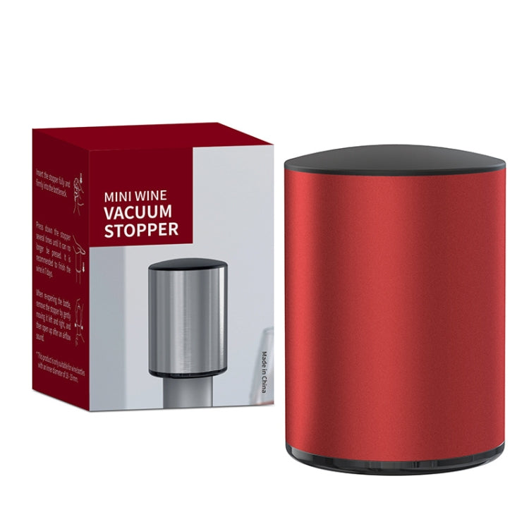 Metal Dust-Proof Sealed Vacuum Wine Bottle Cap Stopper, Specification: Style G SP-020