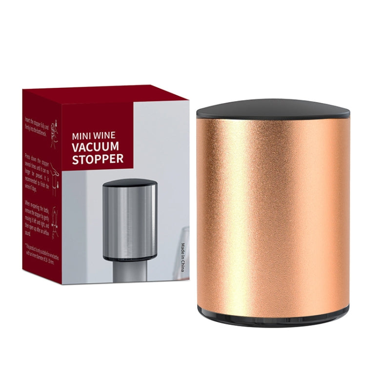 Metal Dust-Proof Sealed Vacuum Wine Bottle Cap Stopper, Specification: Style H SP-020