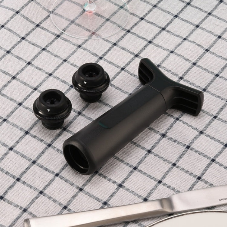 Metal Dust-Proof Sealed Vacuum Wine Bottle Cap Stopper, Specification: Style J KVS-20