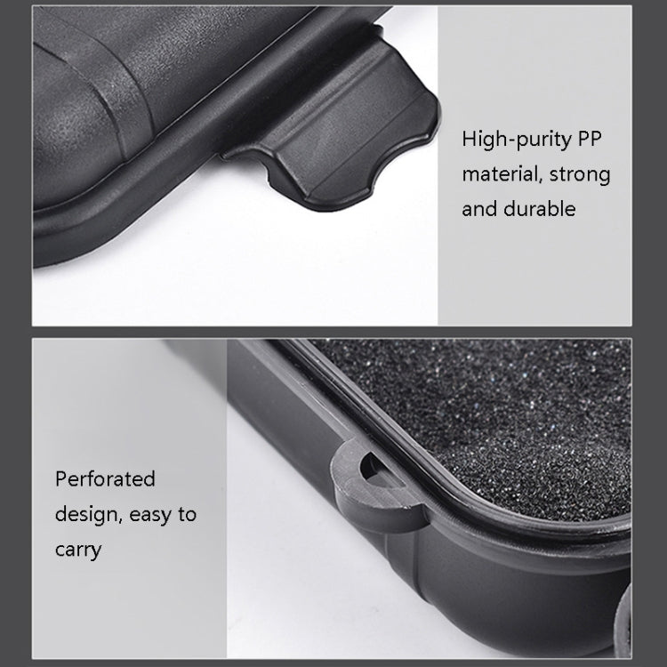 2 PCS Large EDC Tool Outdoor Shockproof Waterproof Sealing Box Wild Survival Storage Box