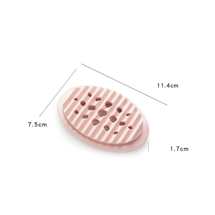 5 PCS TM17005 2 In 1 Bathroom Drain Brush Soap Box