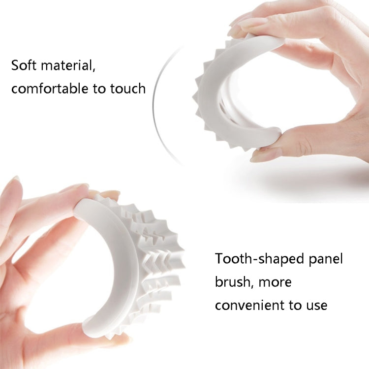 5 PCS TM17005 2 In 1 Bathroom Drain Brush Soap Box