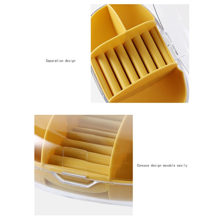 2 PCS TM20010 Portable Earrings Jewelry Storage Box(Random Color Delivery)