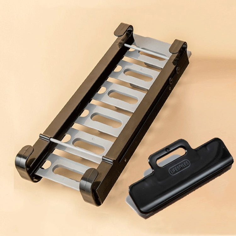 2 PCS TM21009 Sealing Bag Telescopic Suspension Frame Preservation Bag Refrigerator Track