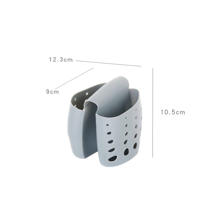 5 PCS TM15016 Saddle Drain Basket Kitchen Sink Sponge Storage Drainage Sink