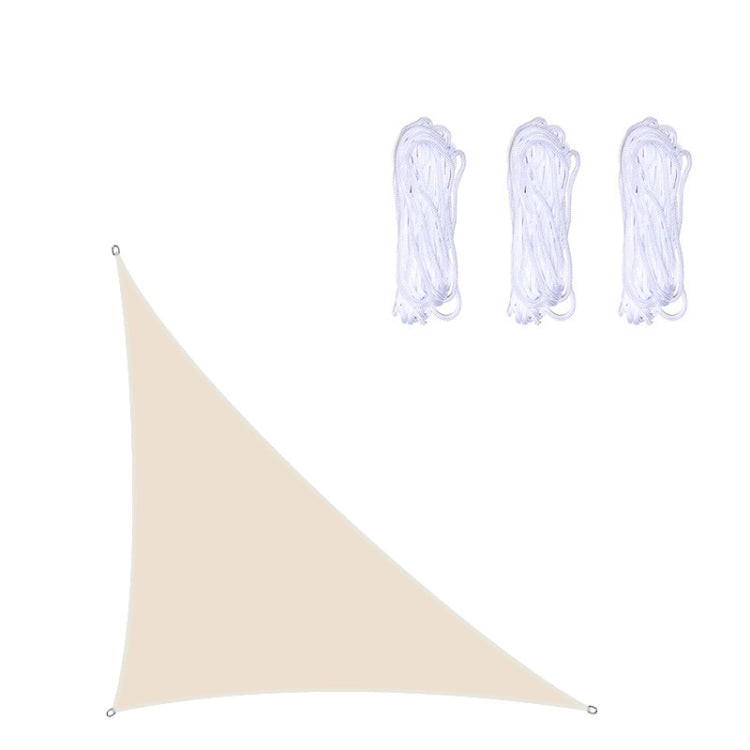 Triangle Outdoor Garden Sunshade Sail Waterproof Anti-UV Canopy, Size: 3m x 3m x 4.3m