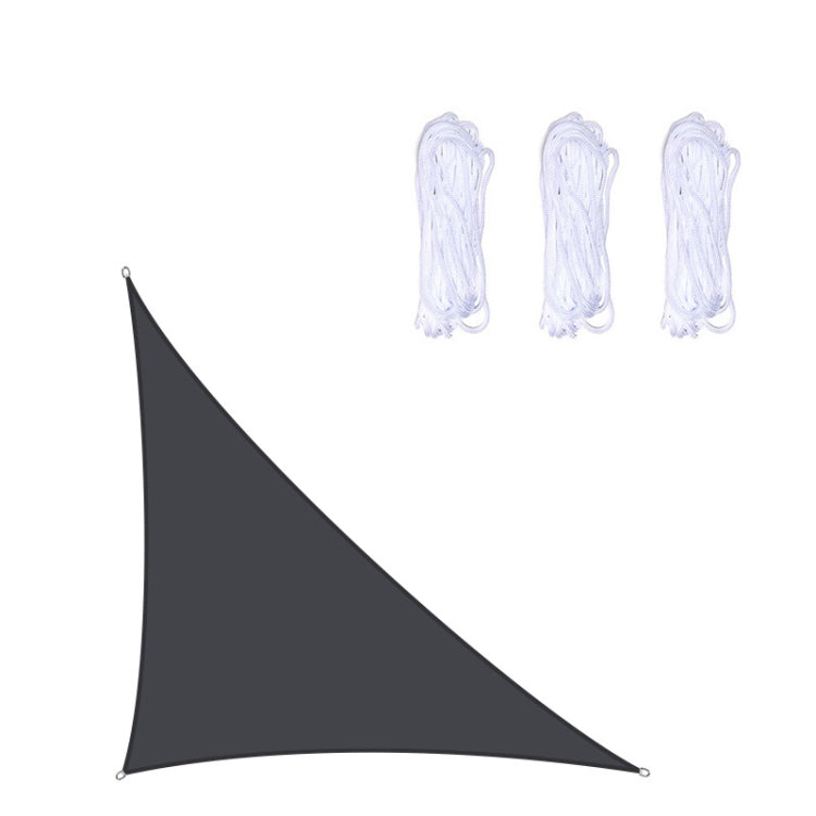 Triangle Outdoor Garden Sunshade Sail Waterproof Anti-UV Canopy, Size: 5m x 5m x 7.1m