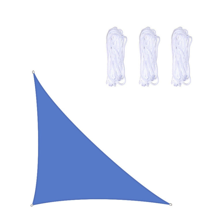 Triangle Outdoor Garden Sunshade Sail Waterproof Anti-UV Canopy, Size: 5m x 5m x 7.1m