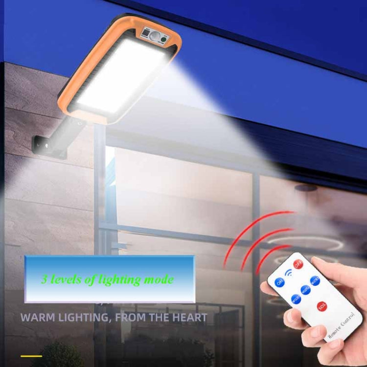 TG-TY07706  8 x 30 COB Solar Outdoor Waterproof Wall Light Human Body Induction Garden Light Fence Lighting Street Light