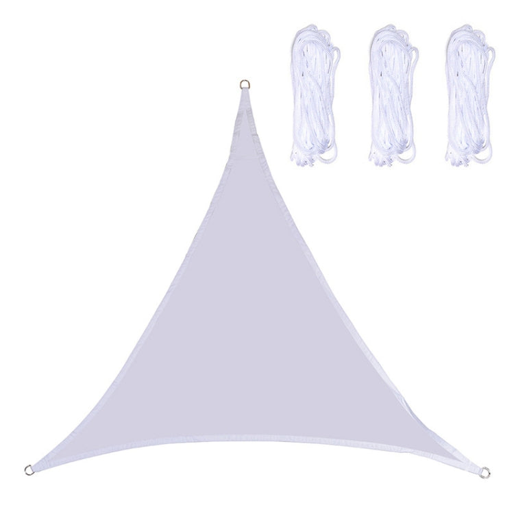 Triangle Outdoor Garden Sunshade Sail Waterproof Anti-UV Canopy, Size: 2m x 2m x 2m