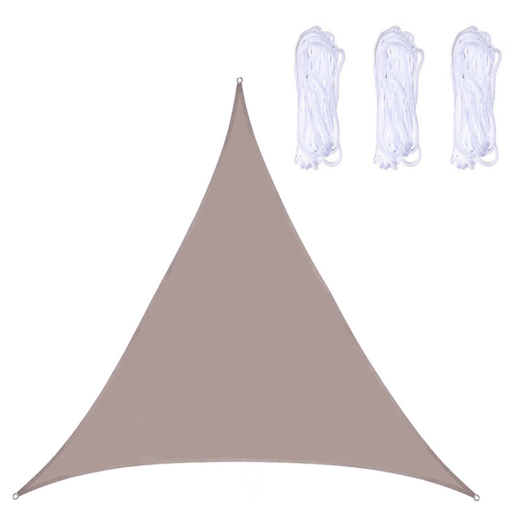 Triangle Outdoor Garden Sunshade Sail Waterproof Anti-UV Canopy, Size: 2m x 2m x 2m