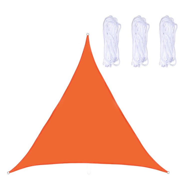 Triangle Outdoor Garden Sunshade Sail Waterproof Anti-UV Canopy, Size: 2.4m x 2.4m x 2.4m