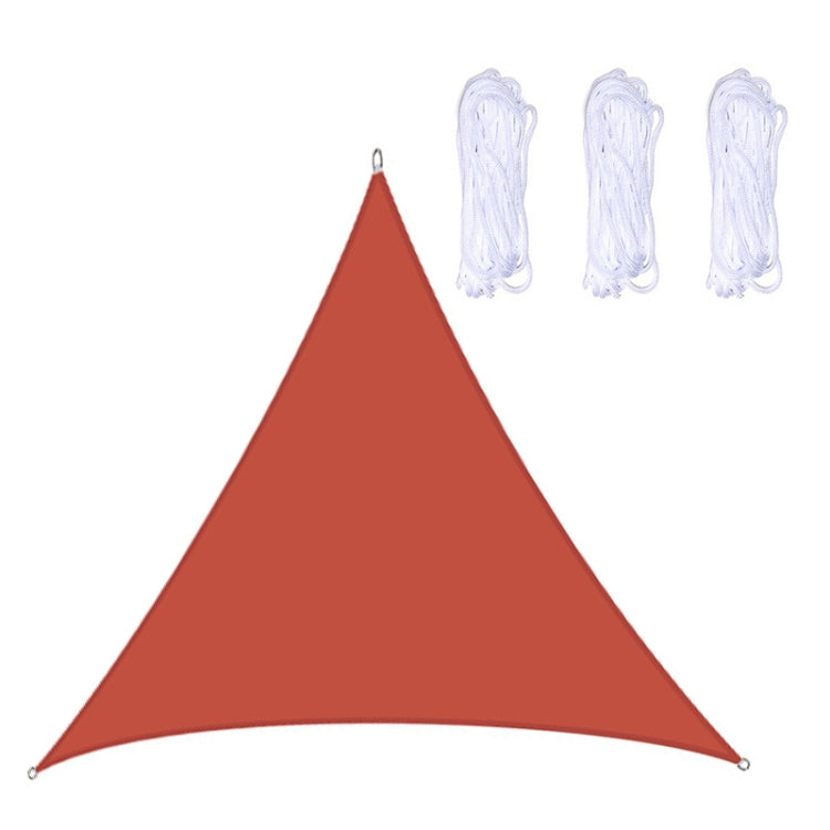 Triangle Outdoor Garden Sunshade Sail Waterproof Anti-UV Canopy, Size: 2.4m x 2.4m x 2.4m