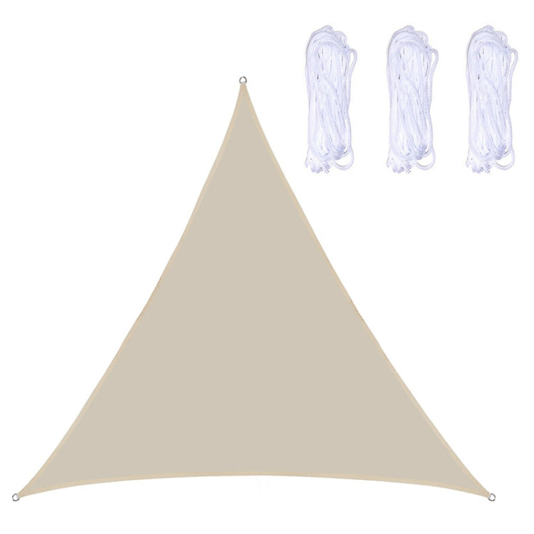 Triangle Outdoor Garden Sunshade Sail Waterproof Anti-UV Canopy, Size: 5m x 5m x 5m
