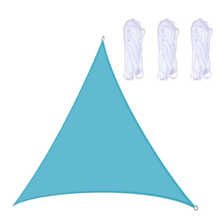 Triangle Outdoor Garden Sunshade Sail Waterproof Anti-UV Canopy, Size: 5m x 5m x 5m