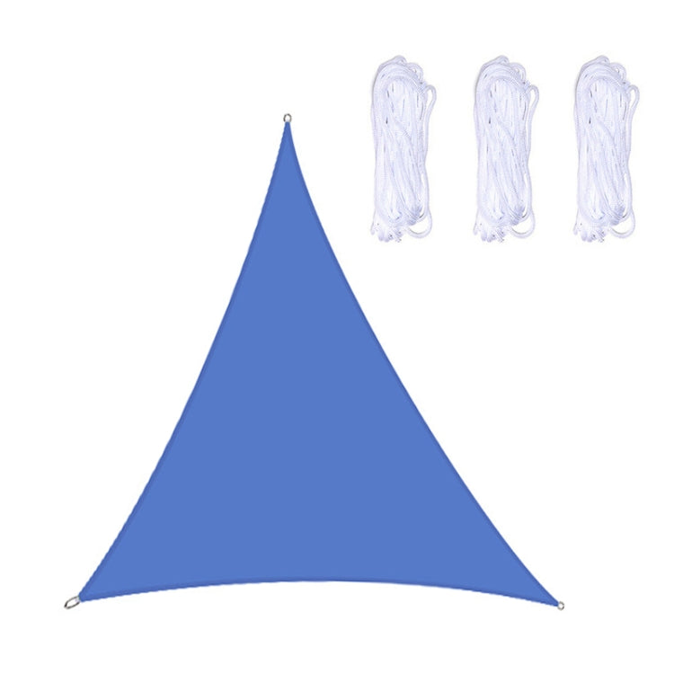 Triangle Outdoor Garden Sunshade Sail Waterproof Anti-UV Canopy, Size: 5m x 5m x 5m