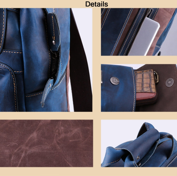 B827 Men Outdoor Travel Large Capacity Laptop Backpack