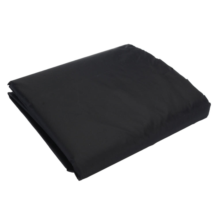 Outdoor Oxford Cloth Furniture Cover Garden Dustproof Waterproof And UV-Proof Table And Chair Protective Cover, Size: 213x132x74cm(Black)
