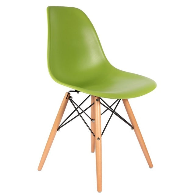 Children  Fashion Plastic Armrest Wooden Chair Foldable Chair