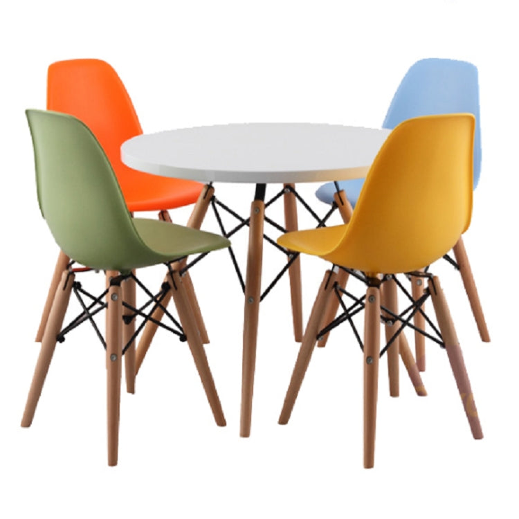 Children  Fashion Plastic Armrest Wooden Chair Foldable Chair