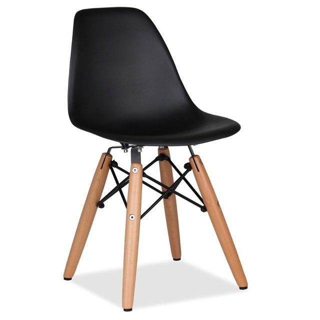 Children  Fashion Plastic Armrest Wooden Chair Foldable Chair