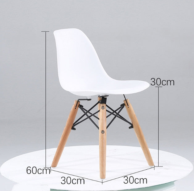 Children  Fashion Plastic Armrest Wooden Chair Foldable Chair