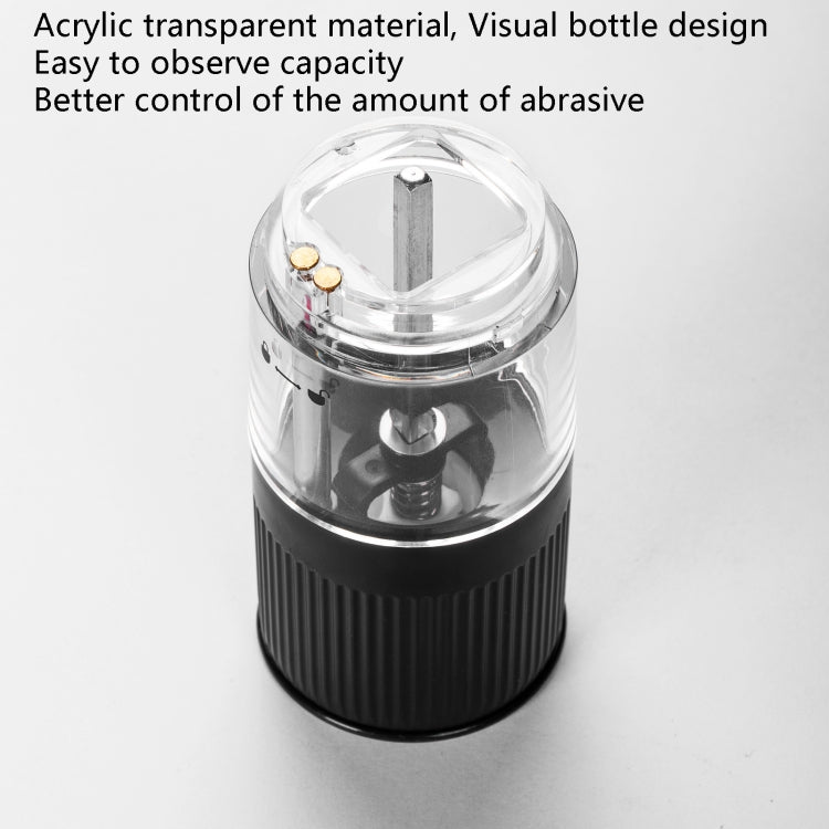 D38 Electric Pepper Grinder Convenient And Fast Sea Salt Grinder(Black)