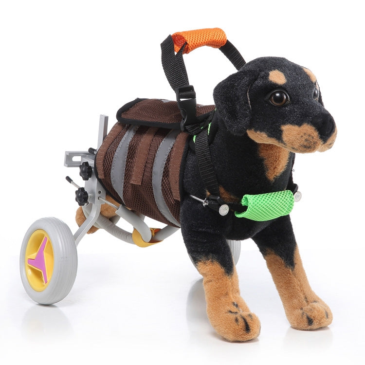 Dog Rehabilitation Walking Assisted Vehicle Disabled Car Pet Two-Wheeled Scooter