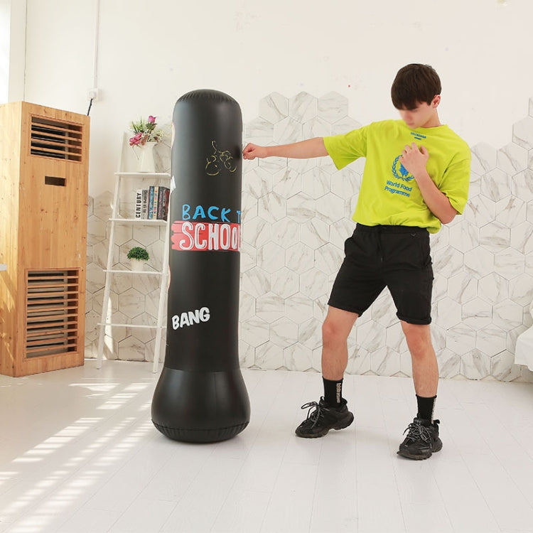 PVC Fitness Inflatable Boxing Column Vertical Venturi Thickened Boxing Column, Specification: 150cm