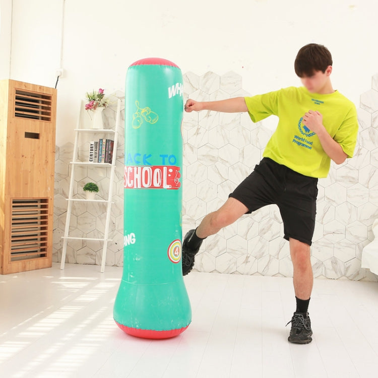 PVC Fitness Inflatable Boxing Column Vertical Venturi Thickened Boxing Column, Specification: 150cm