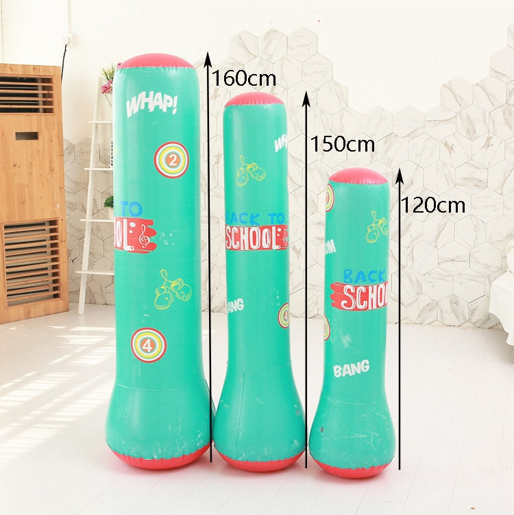 PVC Fitness Inflatable Boxing Column Vertical Venturi Thickened Boxing Column, Specification: 150cm
