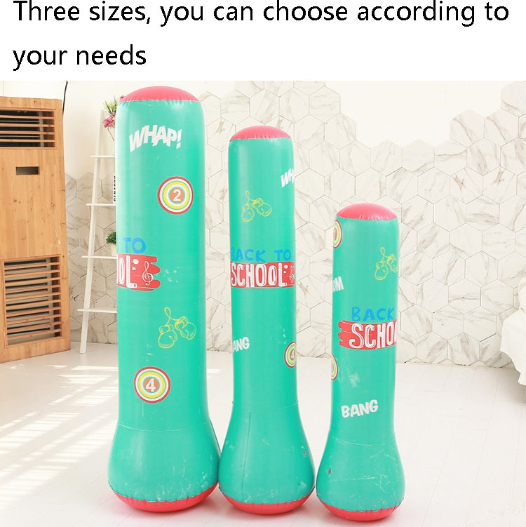 PVC Fitness Inflatable Boxing Column Vertical Venturi Thickened Boxing Column, Specification: 150cm
