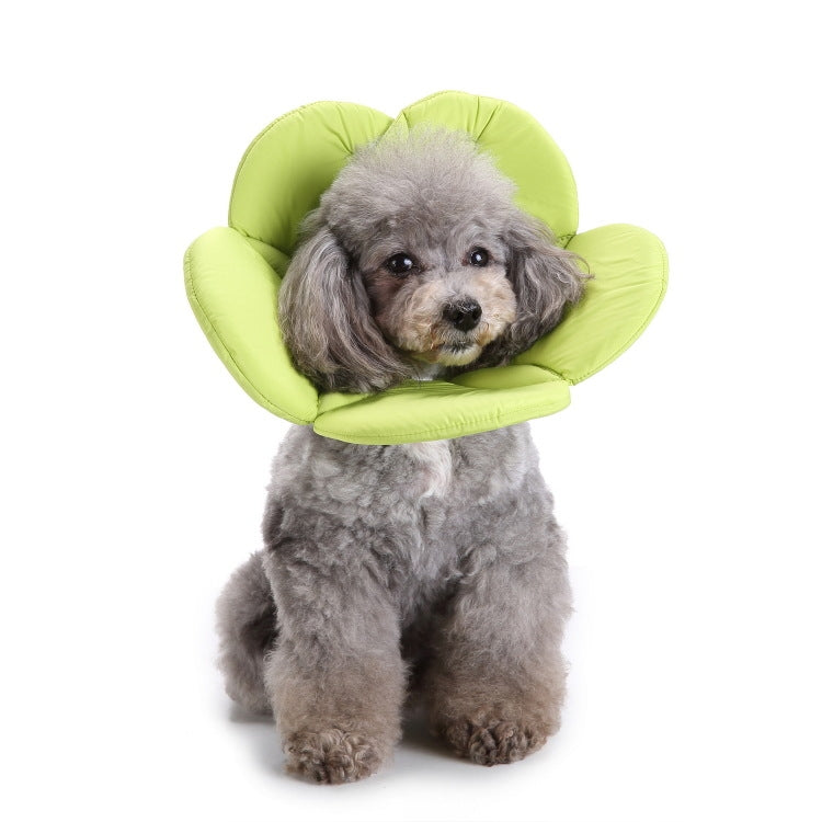 Pet Protection Collar Dog Flower Protection Collar, Specification: M