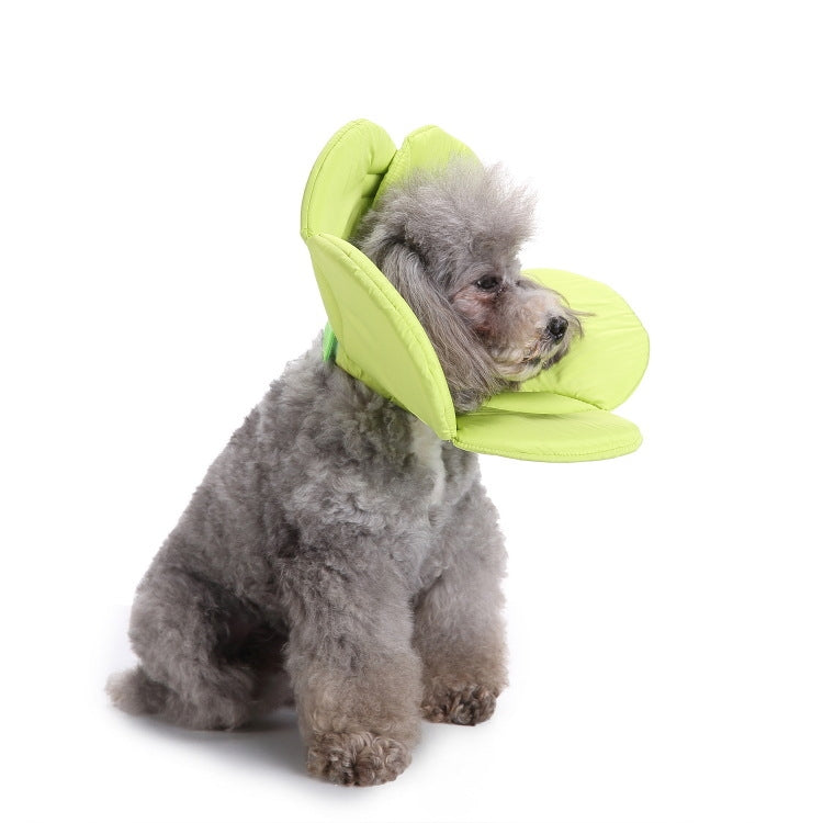 Pet Protection Collar Dog Flower Protection Collar, Specification: M